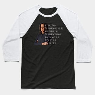 Kamala is black girl magic Baseball T-Shirt